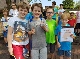 3. Platz für unsere U10 im U12-Turnier